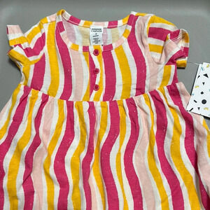 Harper Canyon  Pink and Yellow Striped Dress‎